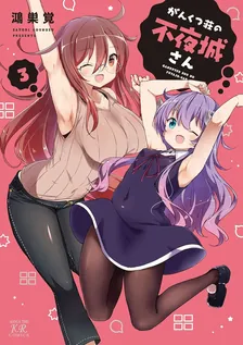 がんくつ荘の不夜城さん、3巻表紙