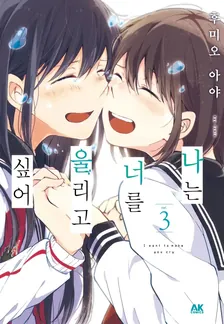 나는 너를 울리고 싶어 3권 표지