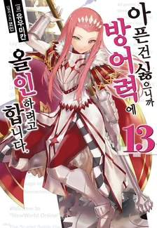 아픈 건 싫으니까 방어력에 올인하려고 합니다. 13권 표지