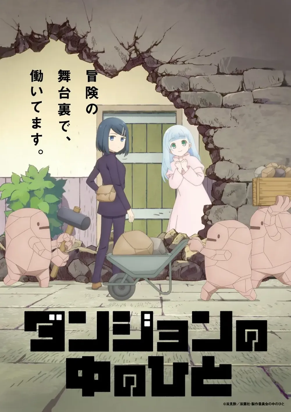 「ダンジョンの中のひと」表紙