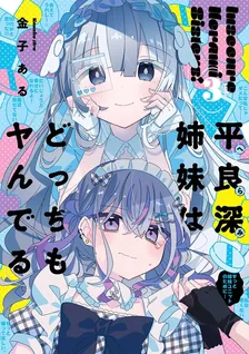 平良深姉妹はどっちもヤんでる、3巻表紙