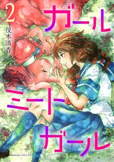 ガールミートガール、2巻表紙