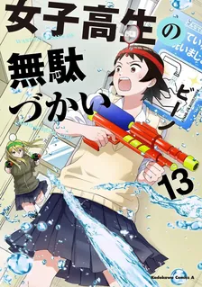 女子高生の無駄づかい、13巻表紙