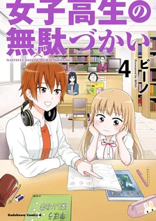 女子高生の無駄づかい、4巻表紙