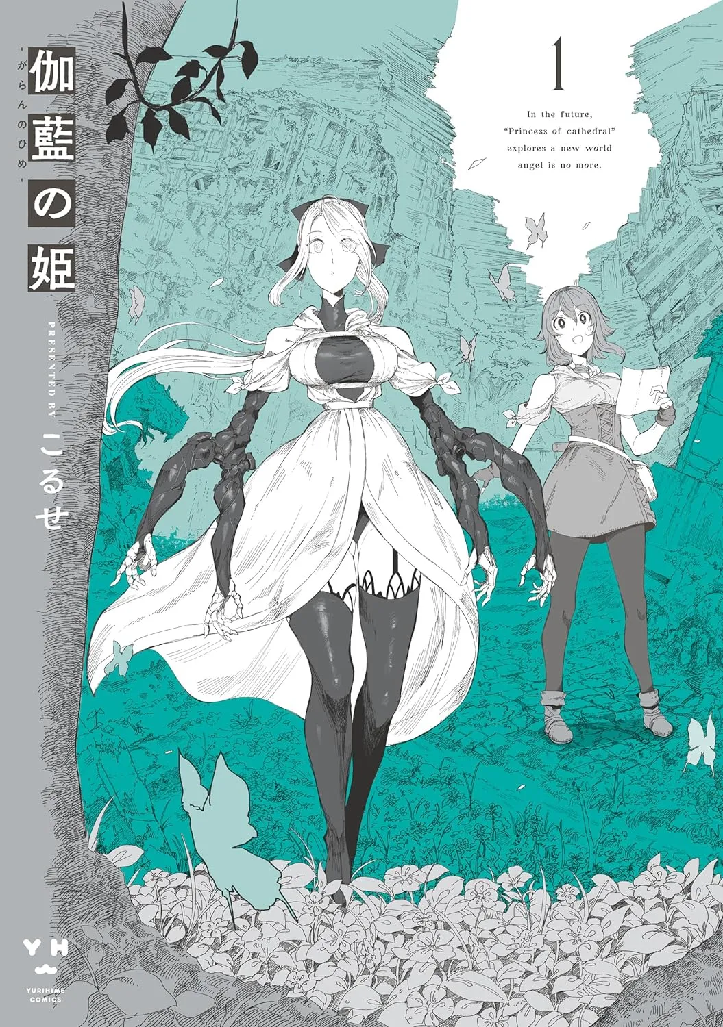 伽藍の姫-がらんのひめ-、1巻表紙