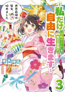 世界最強の魔女、始めました 〜私だけ『攻略サイト』を見れる世界で自由に生きます〜、3巻表紙