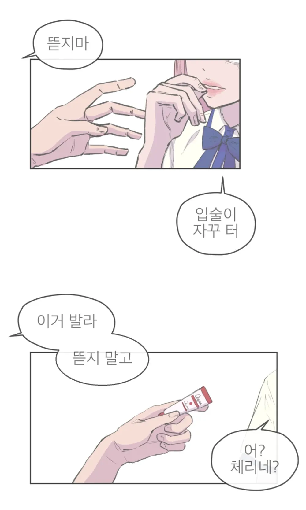 「リップバーム」表紙