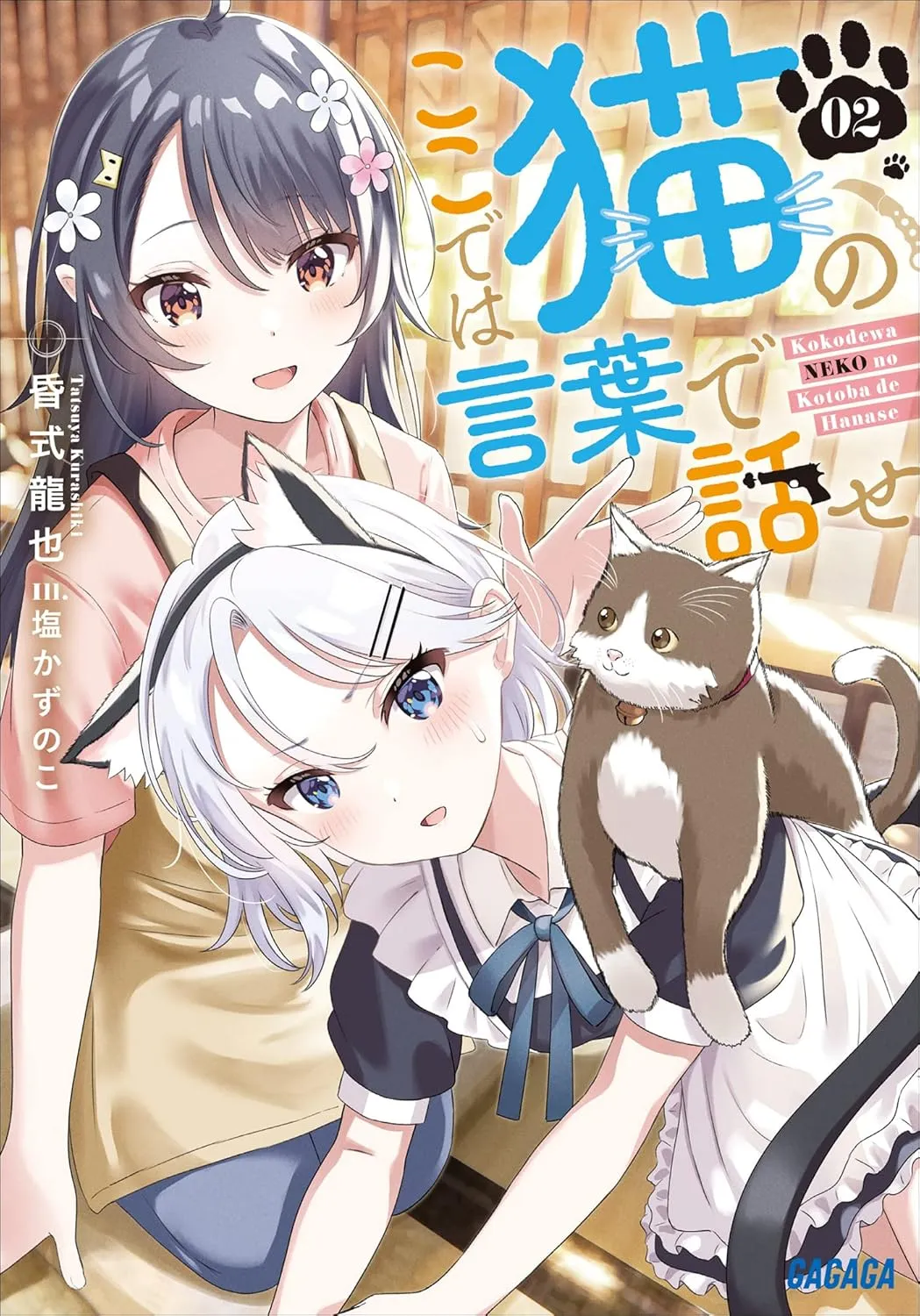 ここでは猫の言葉で話せ、2巻表紙