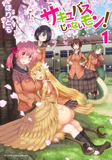 サキュバスじゃないモン!、1巻表紙