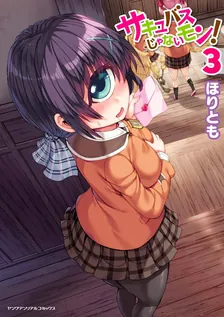 サキュバスじゃないモン!、3巻表紙