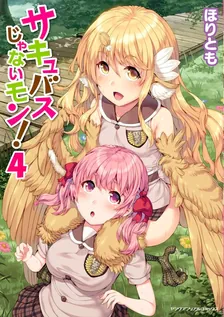 サキュバスじゃないモン!、4巻表紙