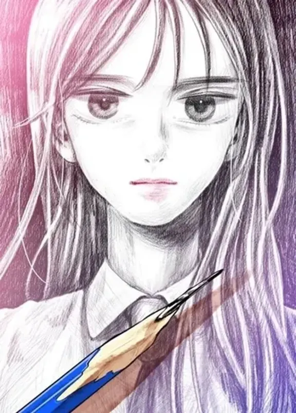 えんぴつの角度