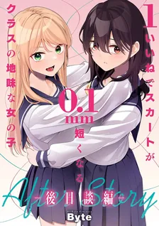1いいねでスカートが0.1mm短くなるクラスの地味な女の子、2巻表紙
