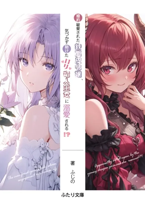 婚約破棄された鉄面皮令嬢、気づかず助けた隣国のロリ竜人王女に溺愛される？！