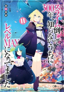 スライム倒して300年、 知らないうちにレベルMAXになってました、11巻表紙