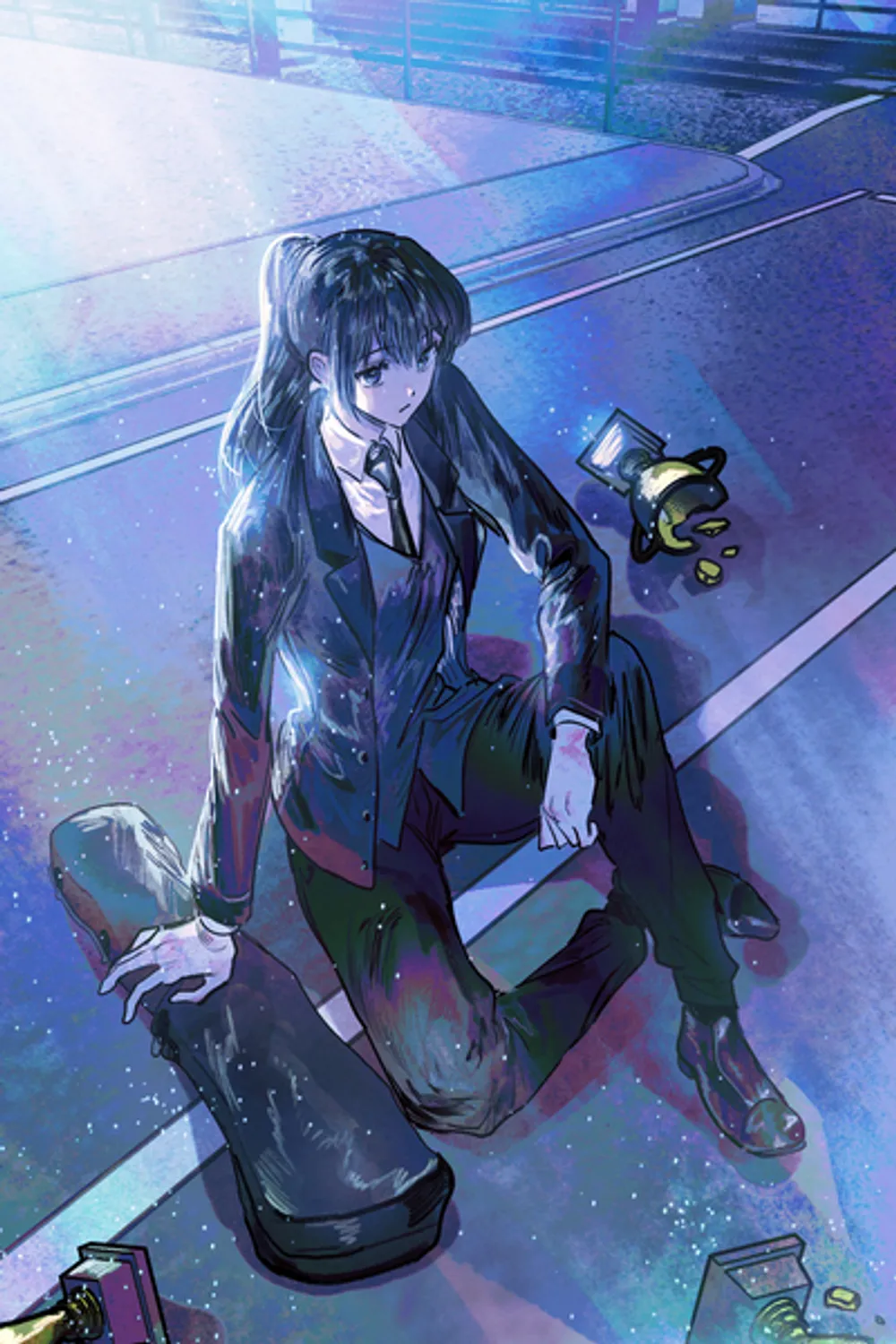 「百合のクソゲーに乱入してしまった」表紙